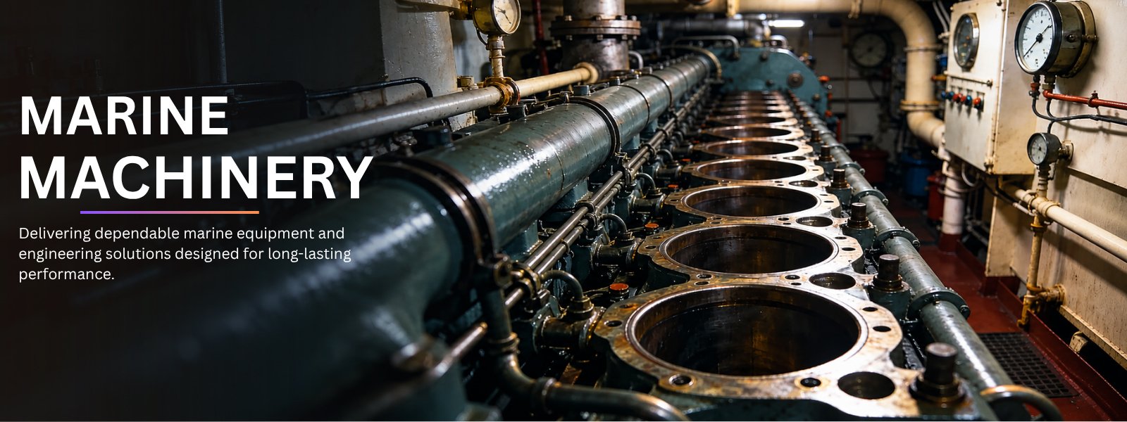 Marine Machinery Equipment Supplier