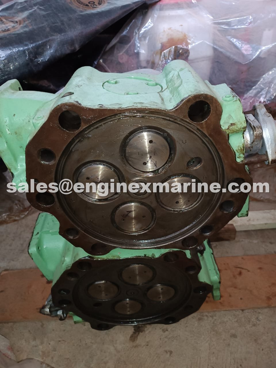 YANMAR - T240 - SPARES - CYLINDER HEAD ASSY - 734634-11700
