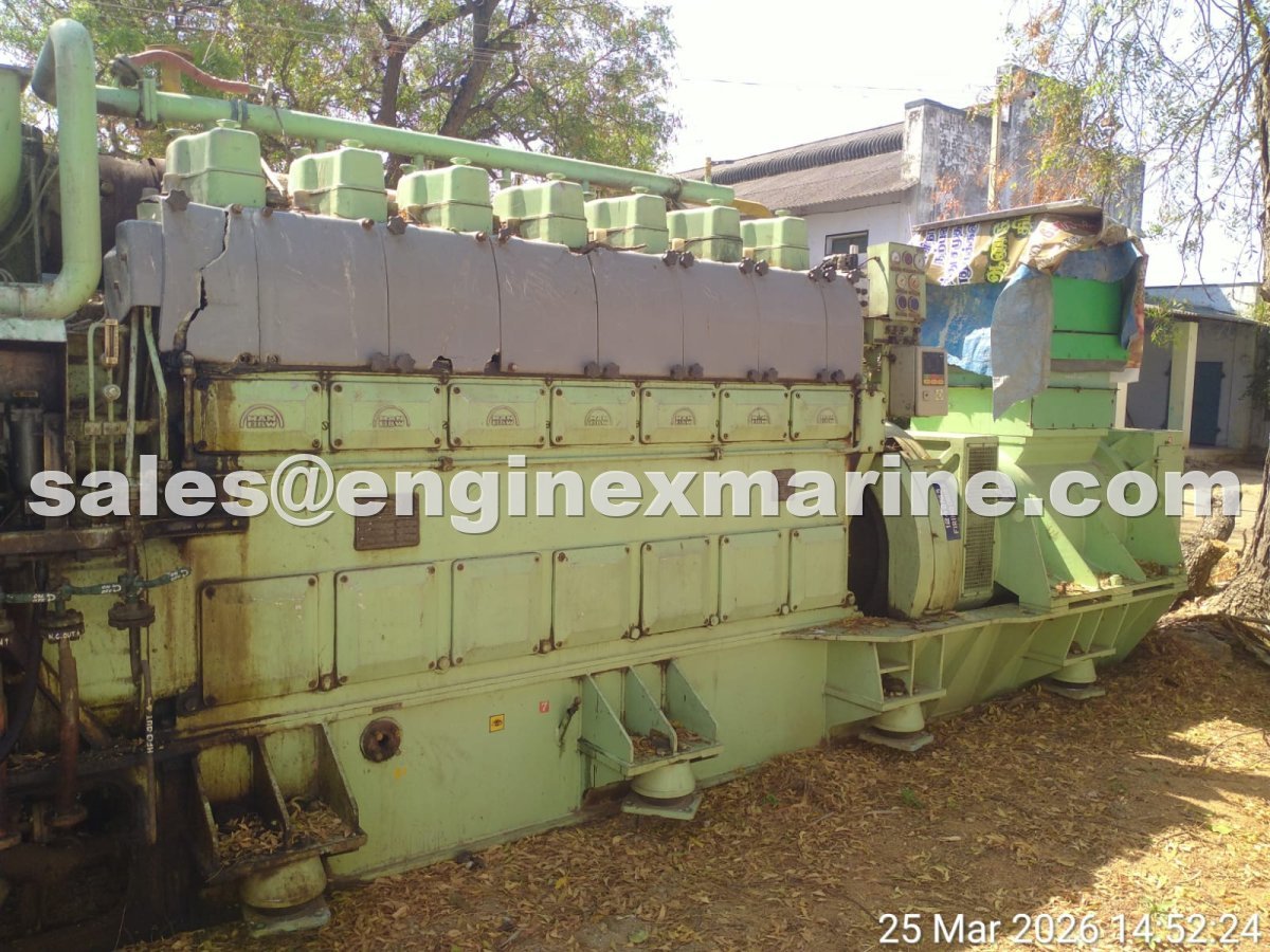 MAN B&amp;W – 6L23/30H – 6L23/30 – DIESEL GENERATOR – COMPLETE DIESEL ENGINE