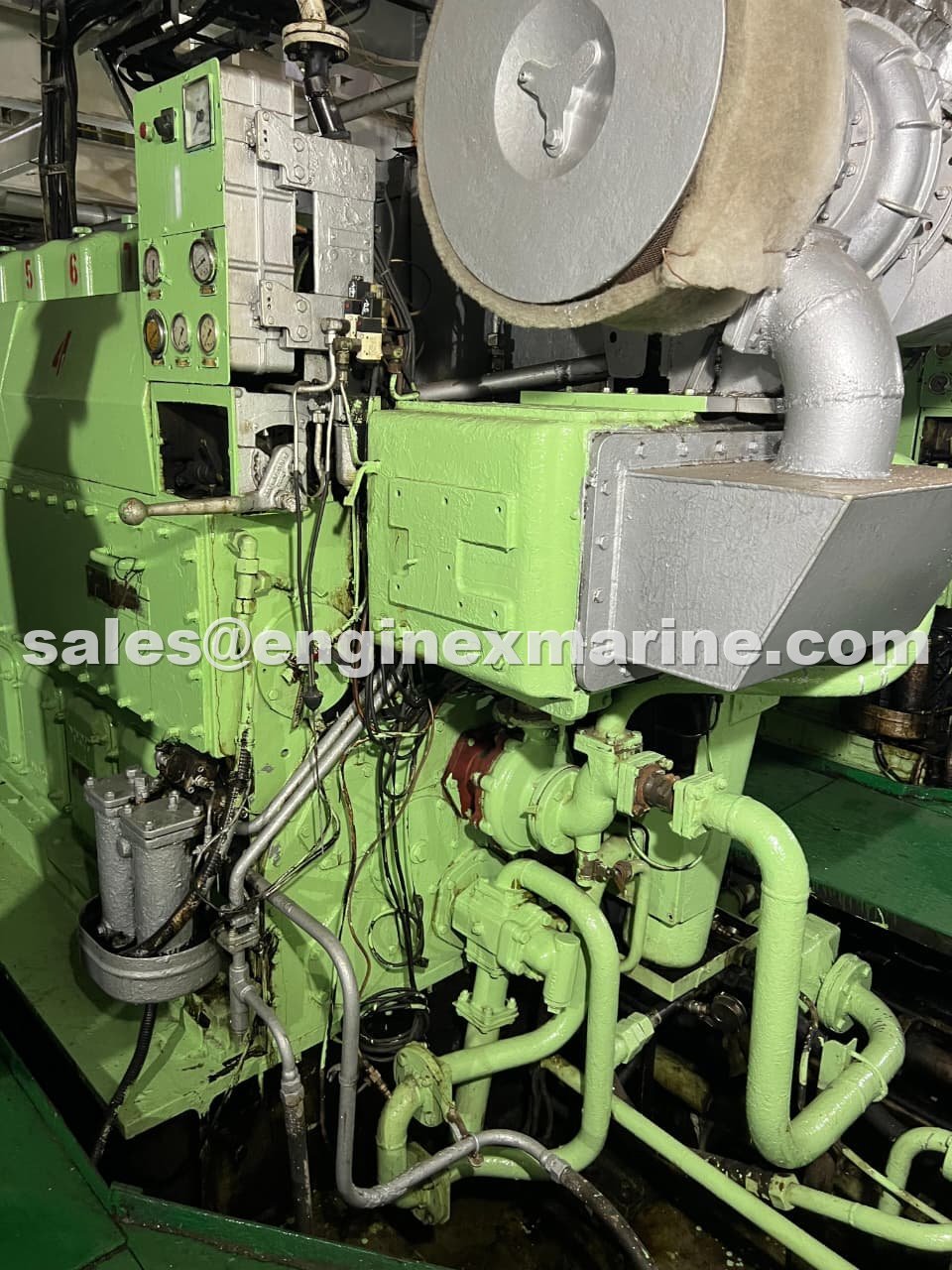 MAN B&amp;W – 8L23/30 – 8L23/30H – CRANKSHAFT