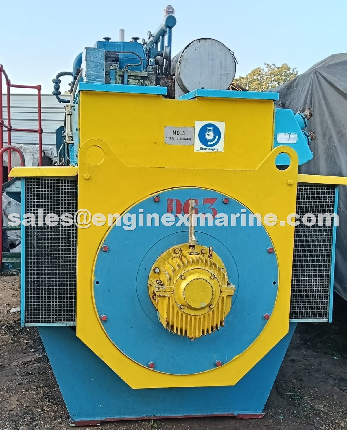 MAN B&amp;W – 8L23/30 – DG SET – COMPLETE ENGINE