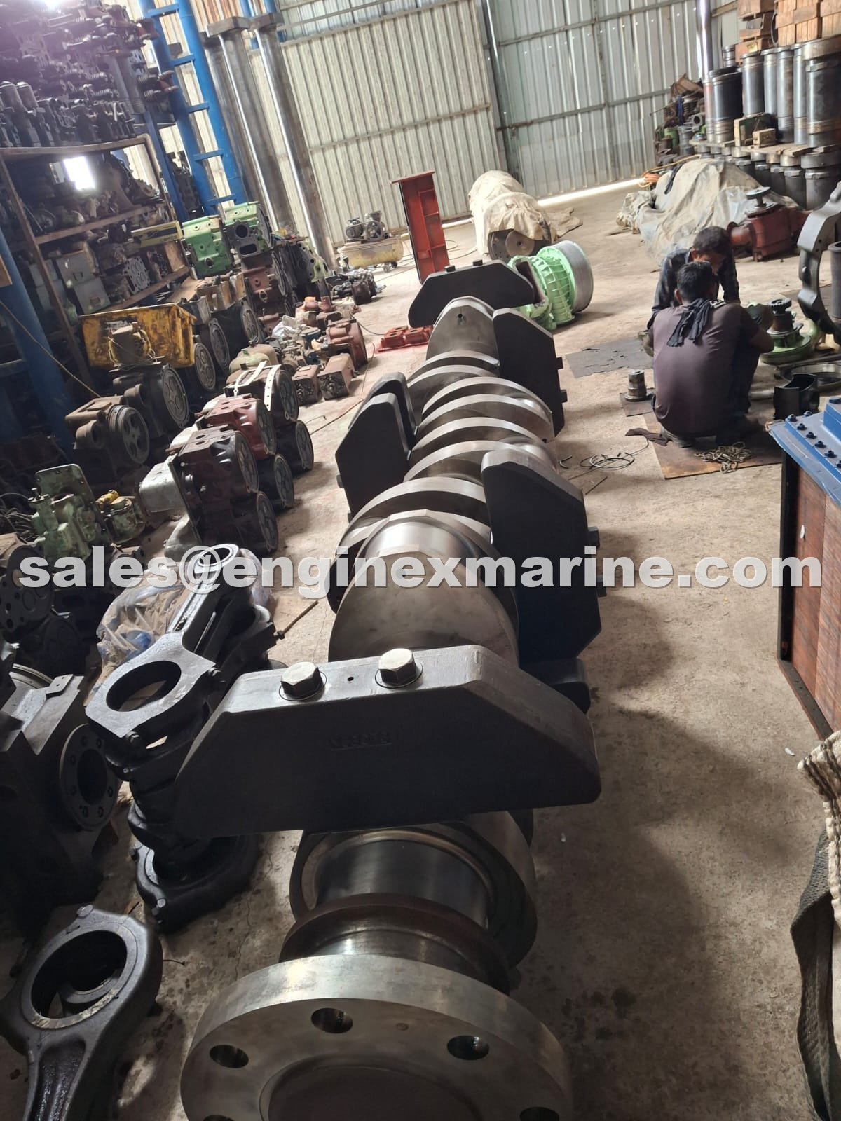 MAN B&amp;W – 6L23/30 – 6L23/30H – CRANKSHAFT