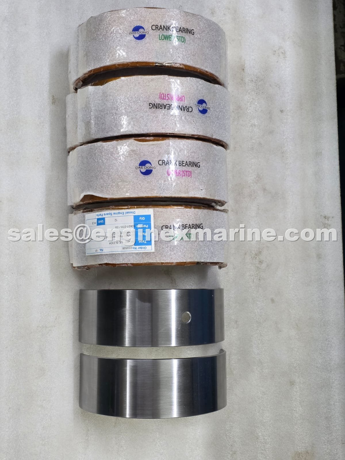 MAN B&amp;W – L23/30 – L23/30H – MAIN BEARING