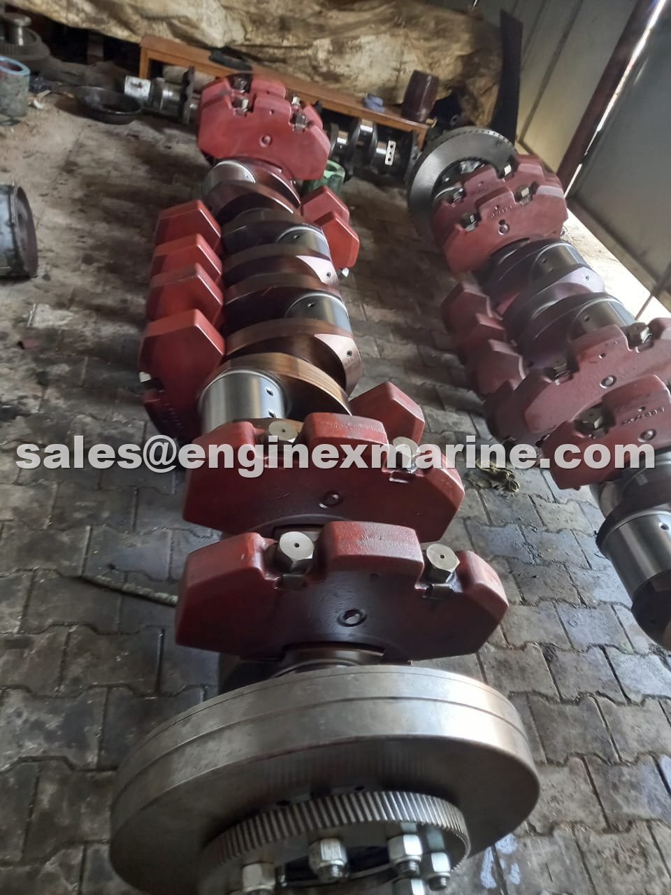 MAN B&amp;W – 5L23/30H – 6L23/30H – 7L23/30H – 8L23/30H – CRANKSHAFT - CAMSHAFT