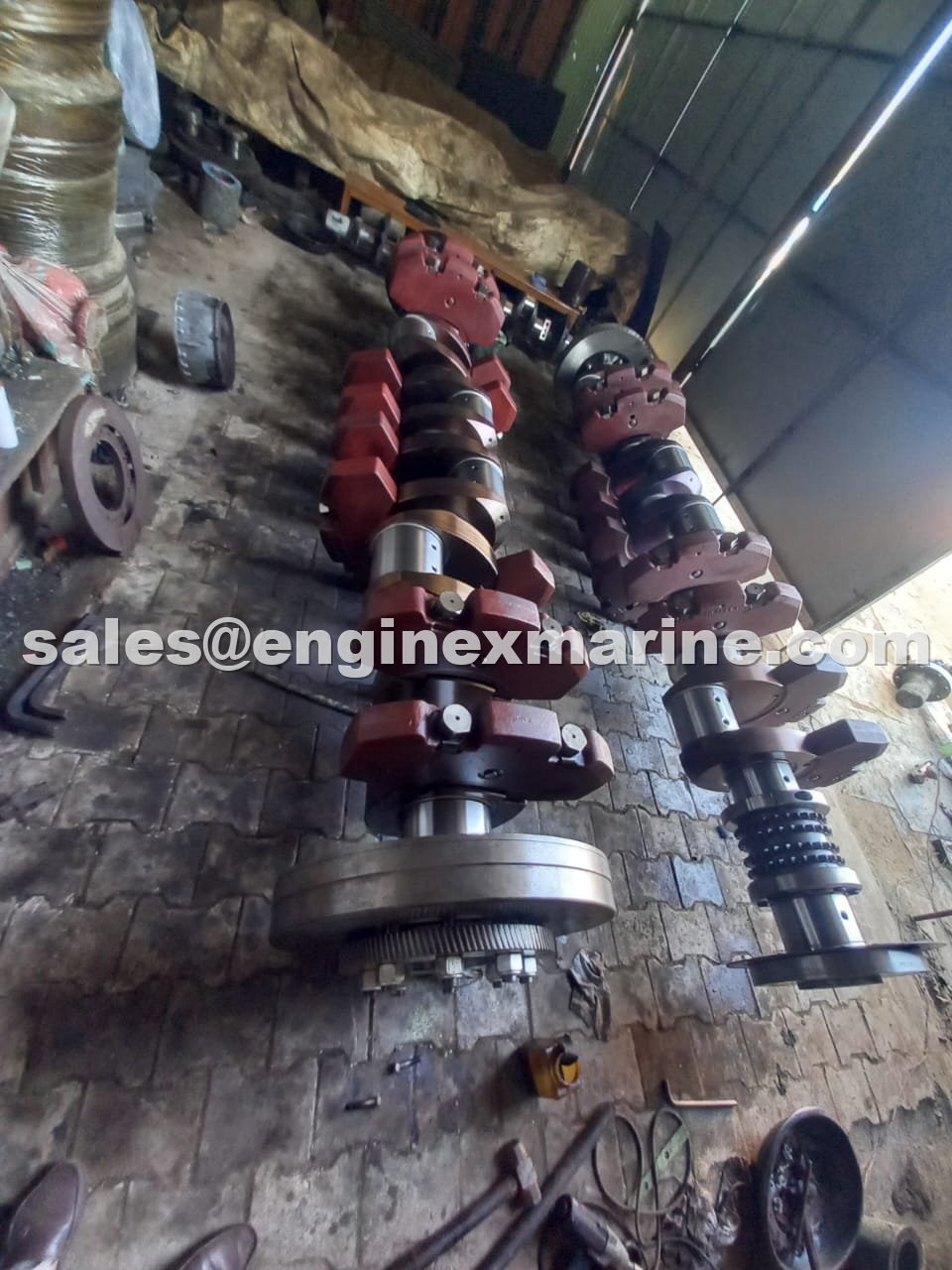 MAN B&amp;W – 6L23/30H – CRANKSHAFT