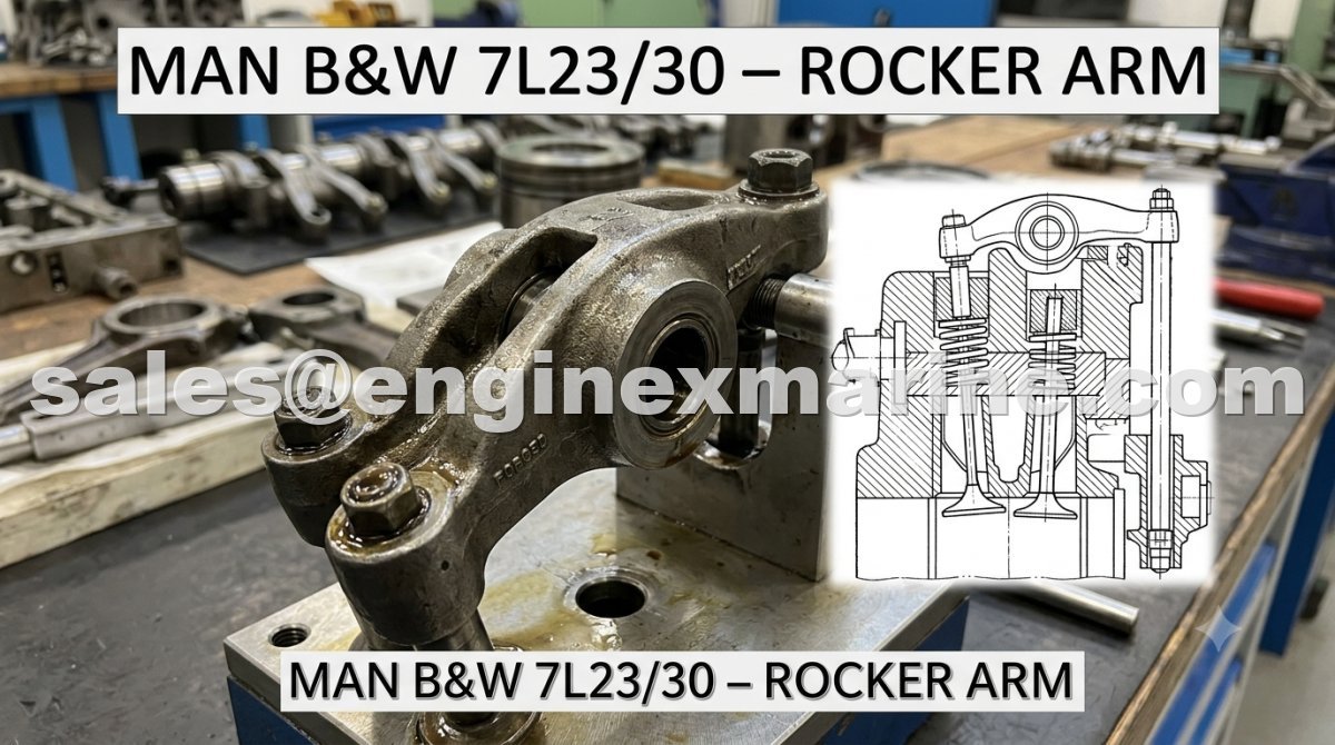 MAN B&amp;W – 7L23/30 – ROCKER ARM SHAFT