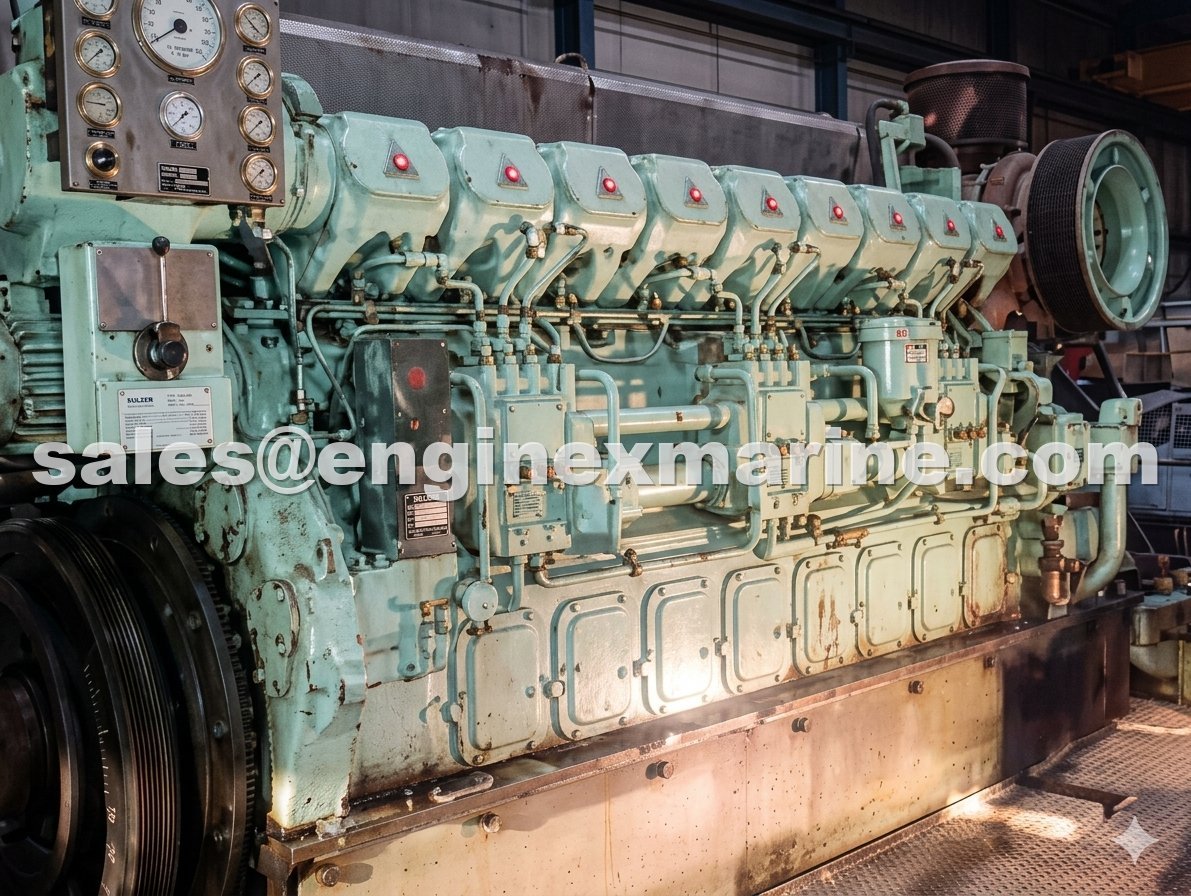 DEUTZ – BV6M540 – ENGINE FRAME