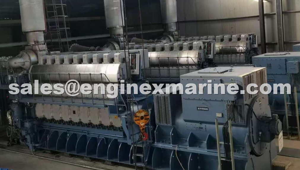 HYUNDAI HIMSEN – 16H32/40 – ENGINE FRAME