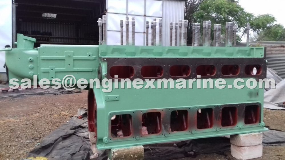 MAN B&W – 6L23/30 – ENGINE FRAME