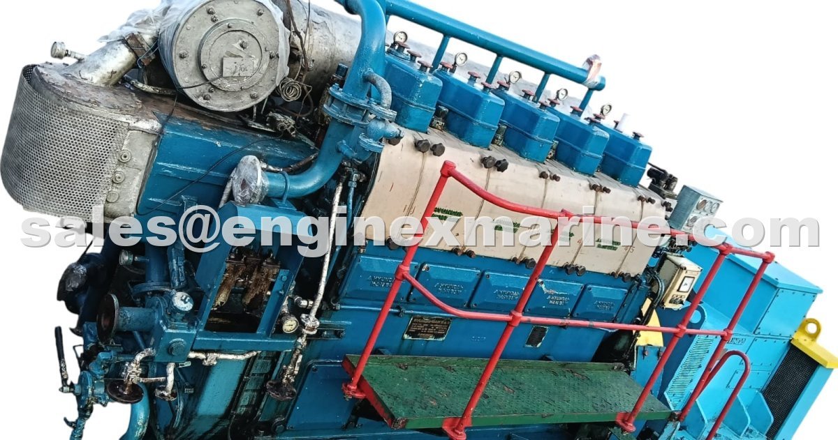 MAN B&W – 5L23/30H – ENGINE FRAME