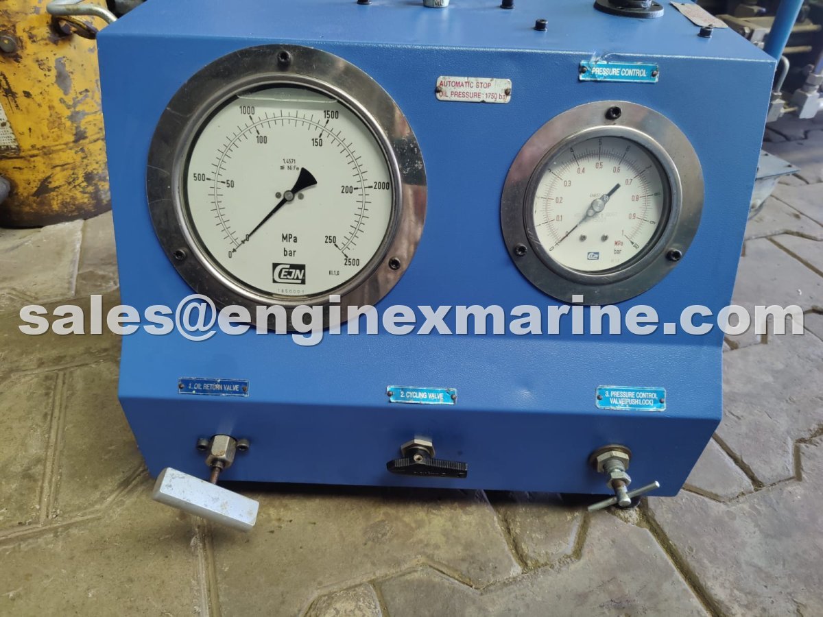 MAN B&W – 18V48/60 – INJECTOR TESTING MACHINE