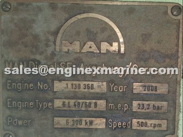MAN B&W – 14V48/60A – ENGINE FRAME