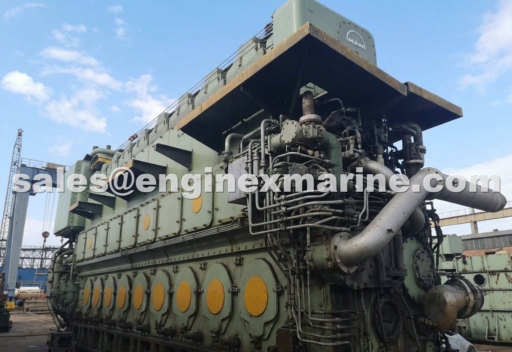 MAN B&W – 9L48/60B – ENGINE FRAME