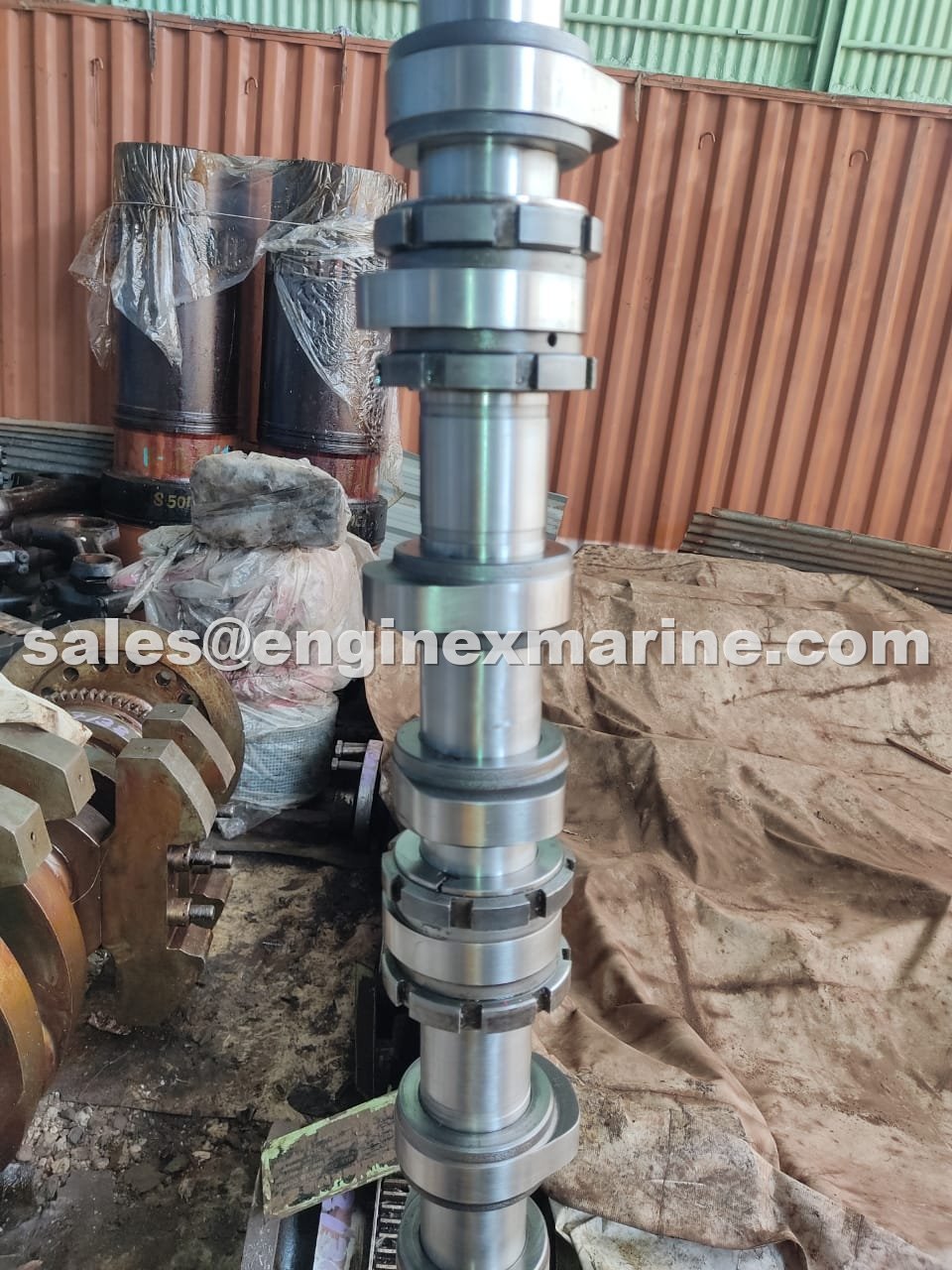 MAN B&W – L35MC – CAMSHAFT – CRANKSHAFT