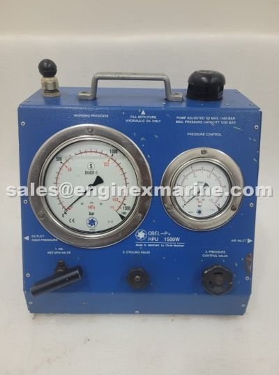 MAN B&W – 9L35MC – INJECTOR TESTING MACHINE