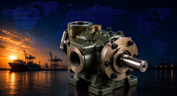Marine Engine Lube Oil Pump