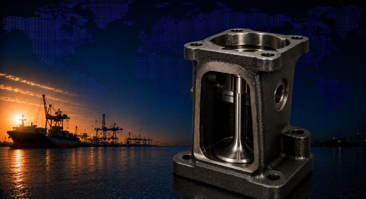 Marine Engine Valve Cage