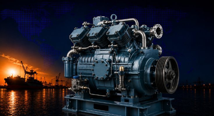 Marine Refrigeration Compressor