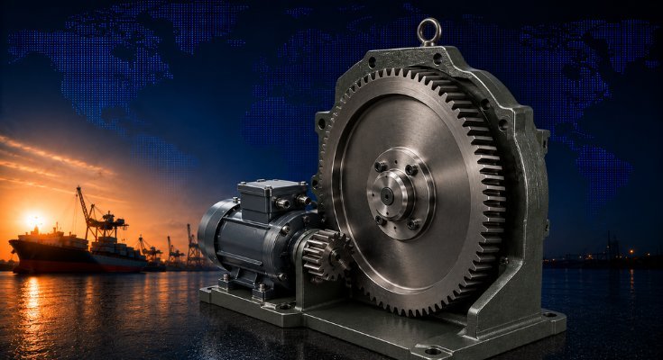 Marine Engine Turning Gear